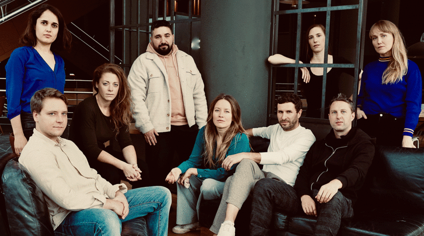Gruppenfoto des Theater Nö